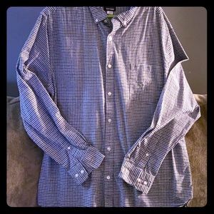 Men’s long sleeve button down